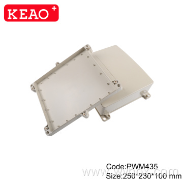 PWM435 electrical plastic box enclosure with door junction box with terminals China quality waterproof plastic box IP65